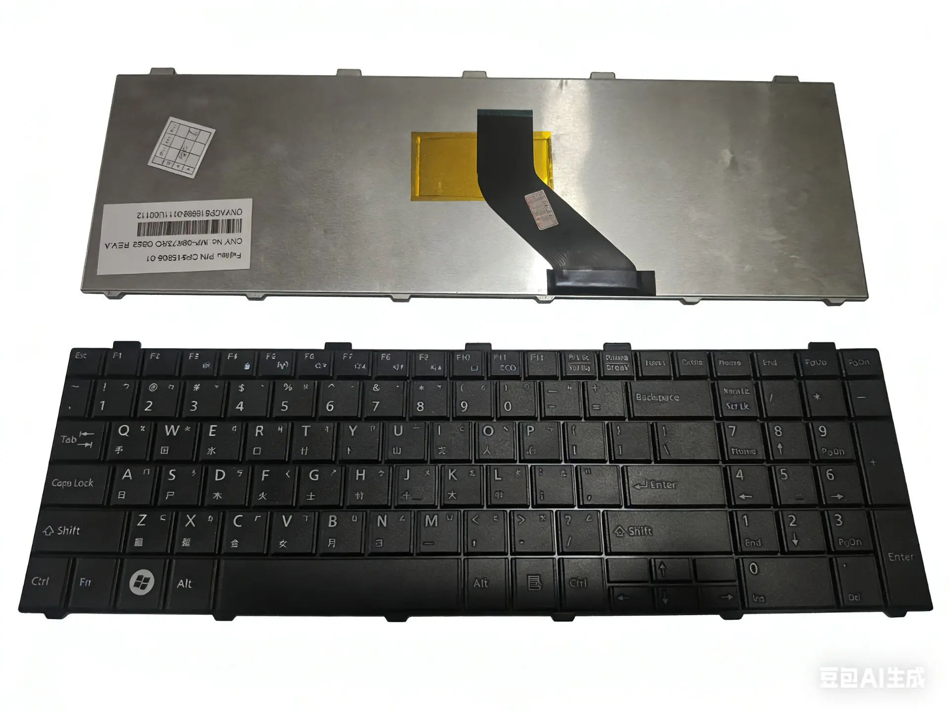 

New US Layout Laptop Keyboard for Fujitsu AH530 AH531 AH42 A530 NH751 Black with Chinese CP603850-01 CP515908-01 MP-09R73US-D85W