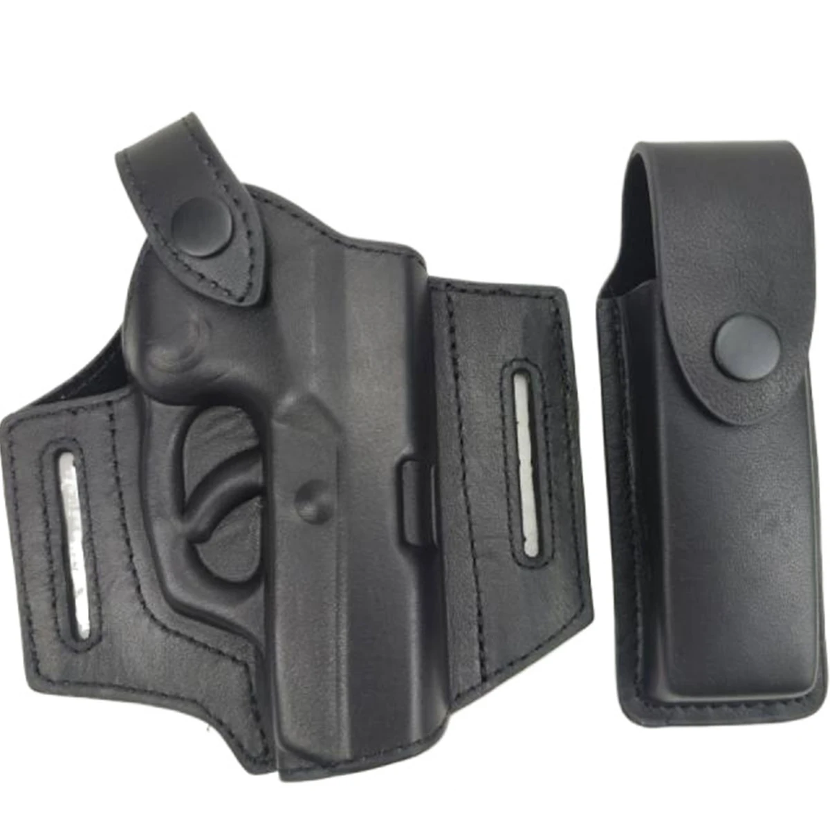 92 Revolver Tactical Holster Concealed Quick-Draw Pistol Holster with Magazine Pouch for Outdoor Hunting Duty Movie Props