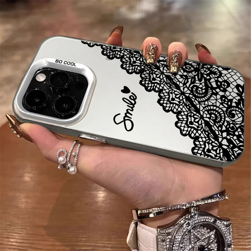 Smile Lace TPU-Hülle für Samsung Galaxy S26 S25 S24 S23 Ultra S22 S21Plus FE A57 A56 A55 A54 A53 A36 A35 A34 5G Stoßfeste Hülle – Detail 3