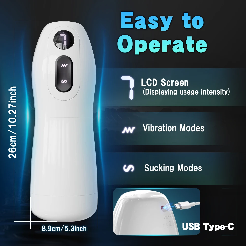 Male Masturbator Cup 4n1 Automatic Sucking Licking Clamp Vibration Penis Oral Machine Suction Blowjob Real Vagina Vacuum Sex Toy