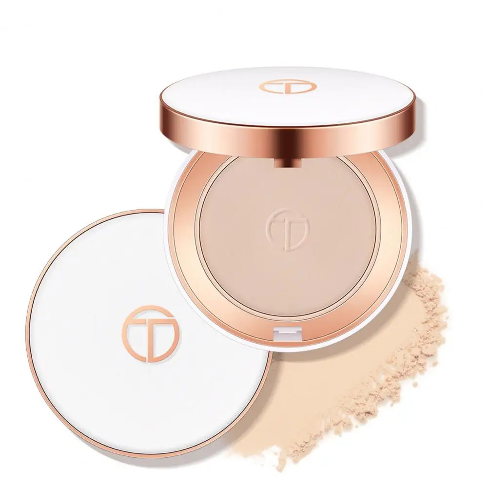 10g Setting Powder Fashion Fine Texture Finishing Powder Concealing Makeup Face Pressed Setting Powder for Girl image 5