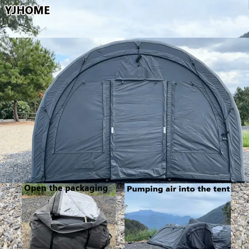 

Oxford Air Tent for Outdoor Camping Inflatable Waterproof UV-Resistant Durable Portable Luxury Cabin BC Tents