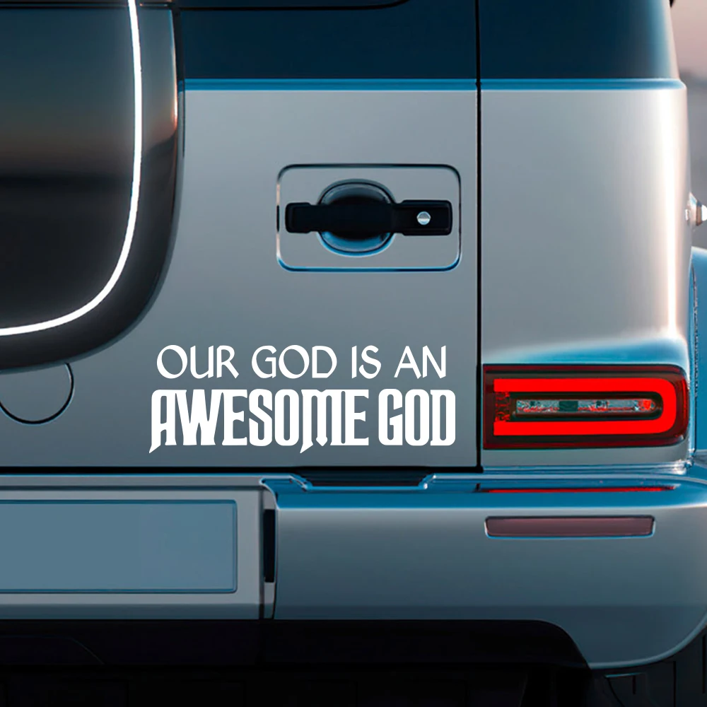 Car Stickers Christian Christ Car Truck Waterproof Vinyl Decal Sticker Creative Vinyl Decorative Decal Auto Exterior Accessories