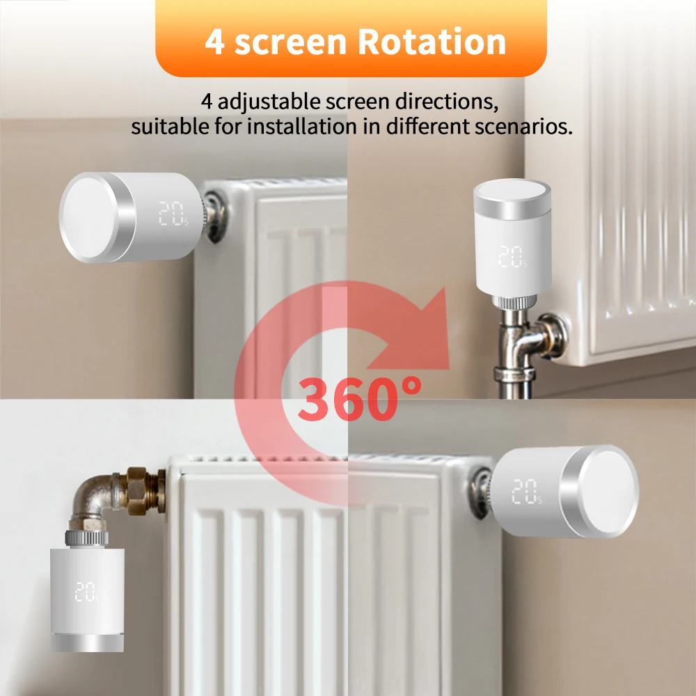 Tuya Zigbee 3.0 Thermostatic V - đánh giá và giá Zigbee Radiator Thermostat Valve