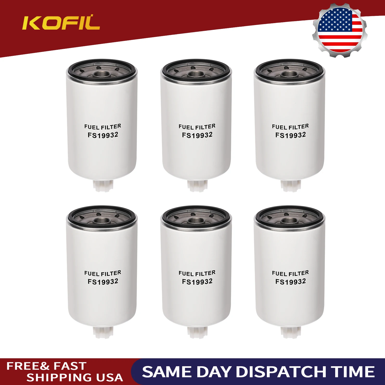 6PCS FS19932 Spin-O…