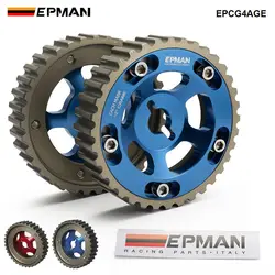 Blox 2pcs Slide Adjustable Cam Gears Pulley Cam Pulley Set For Toyota All Models 84-89 4AGE Inlet and Exhaust EP-CG4AGE