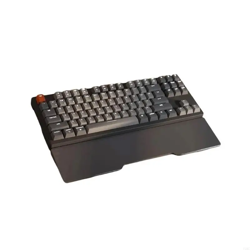 

J1HC Wrist Rest Comfortable Clear Acrylic Wrist Pad for Keyboard Users, Ergonomic
