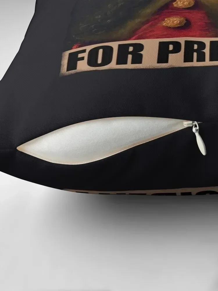 Vlad for President Vlad III known as Vlad the Impaler or Dracula or Tepes funny vintage style historical Romania me Throw Pillow