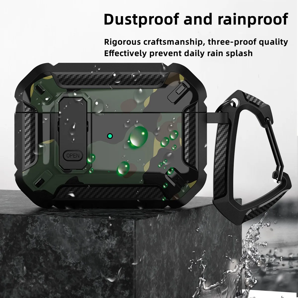 2023 für Airpods Pro 2 Bluetooth-Kopfhörer schutzhülle Anti-Fall stoß feste All-Inclusive-Hartschalen-Airpods 3-Generation-Hülle