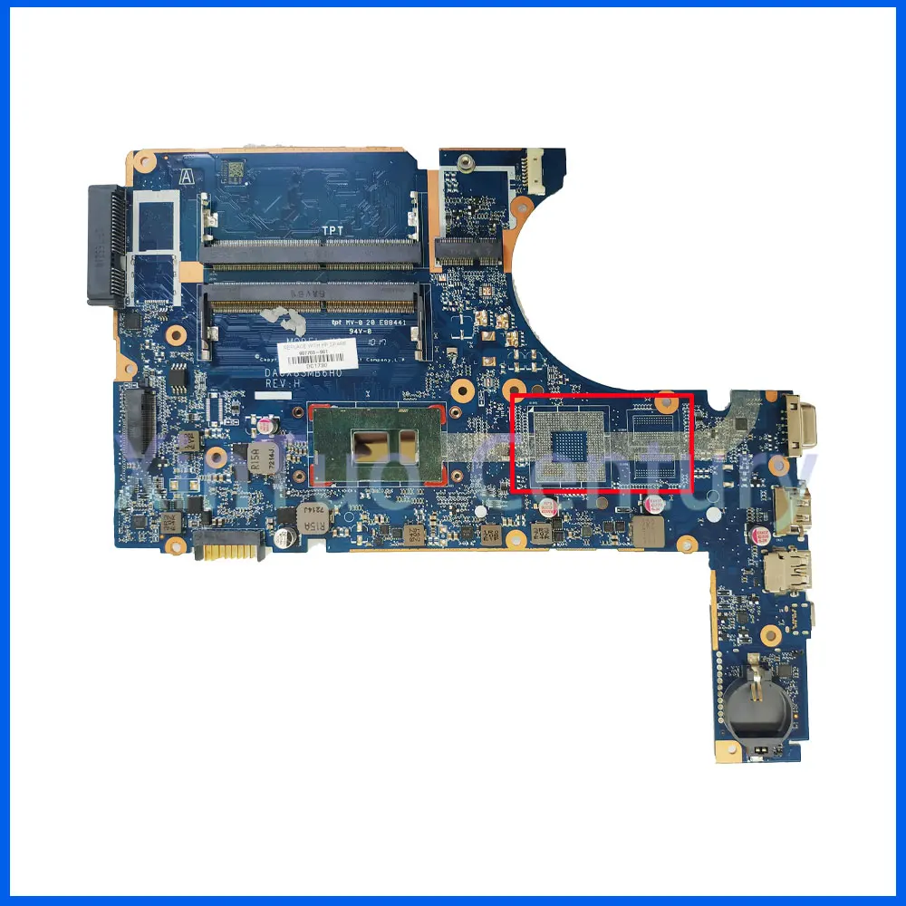 Imagem -05 - Placa-mãe para Laptop para hp Probook Da0x83mb6h0 4405u i3 i5 I77th Gen Cpu 907702601 90773-601 907712-601 907712-601 Testado