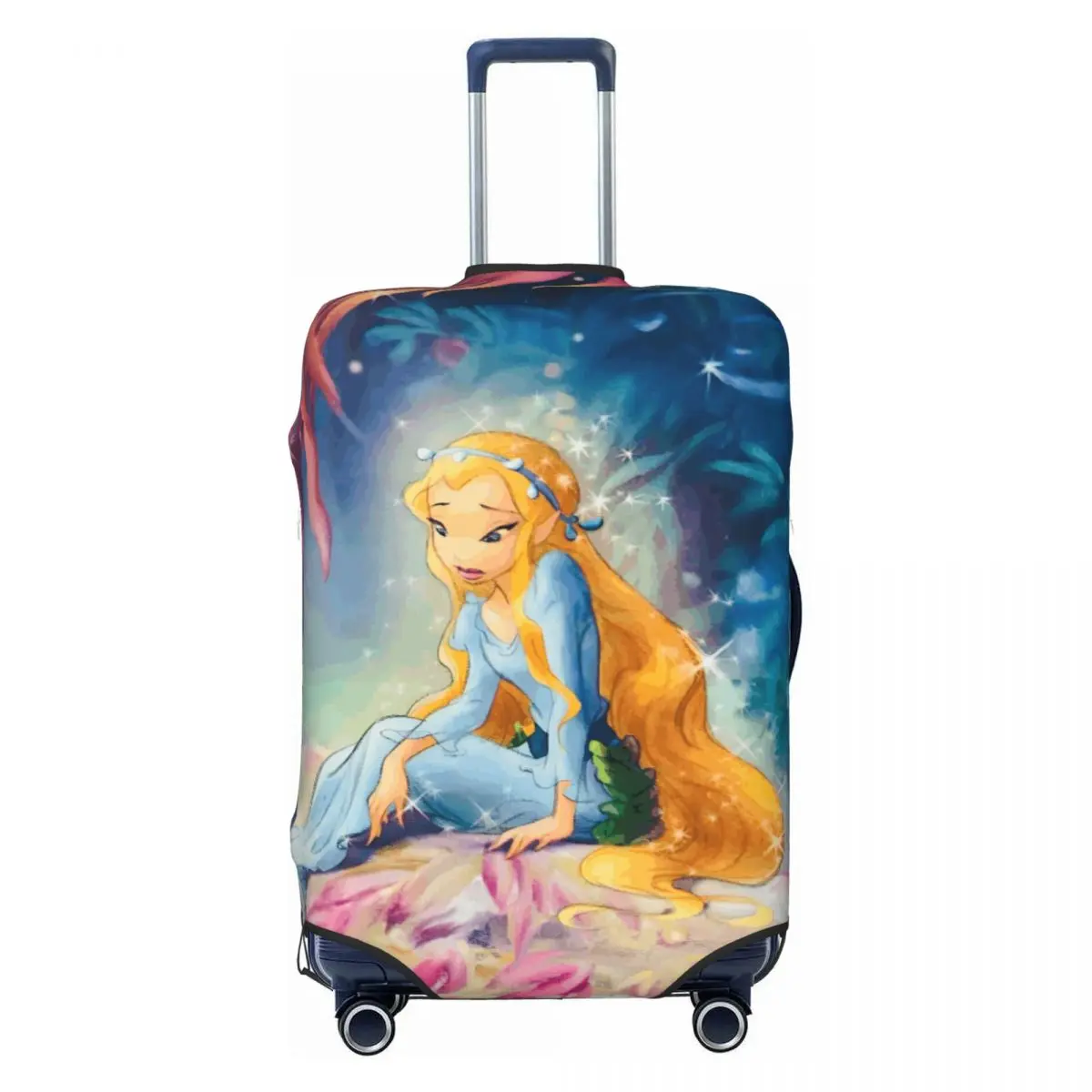 

Custom T-Tinkeres Anime Bell Suitcase Cover Elastic Luggage Covers Protector for 18-32 inch