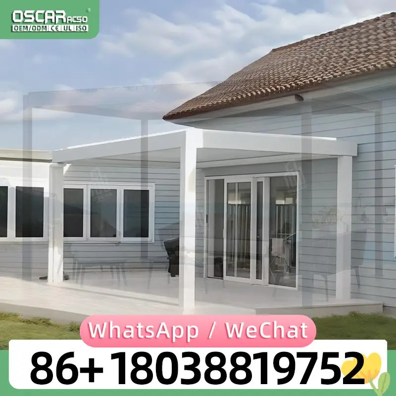 Modern Automatic Aluminium Louvred Roof Gazebo Pergola Patio Cover for Garden Balcony Backyard pergola