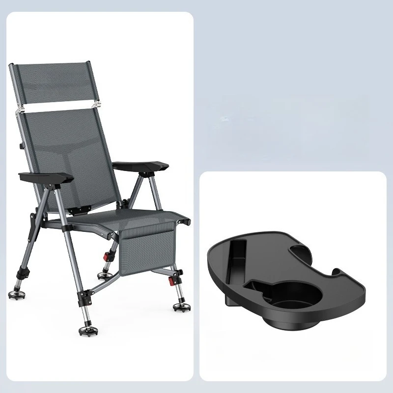 

European fishing chair, gather, new folding, convenient, fishing chair, ultra-light multi-function, all-terrain recliner