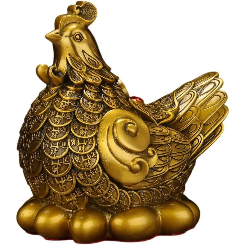 

Brass Feng Shui Three-legged Toad Decor for Home and Office, Large Size, Ideal for Business Opening or Housewarming Gifts