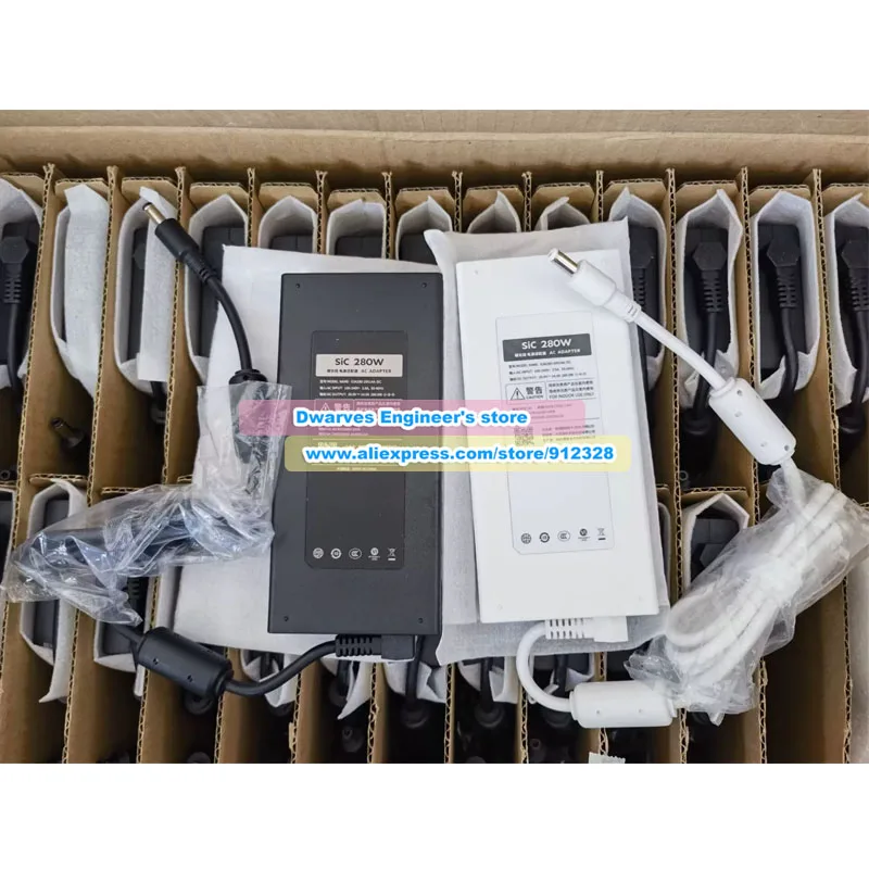 G3A280-20V14A-SiC AC Adapter 20V 14A SiC 280W for Dragon 15 Pro RTX 5070 Aurora Pro Kuàngshì Yao Shi Laptop