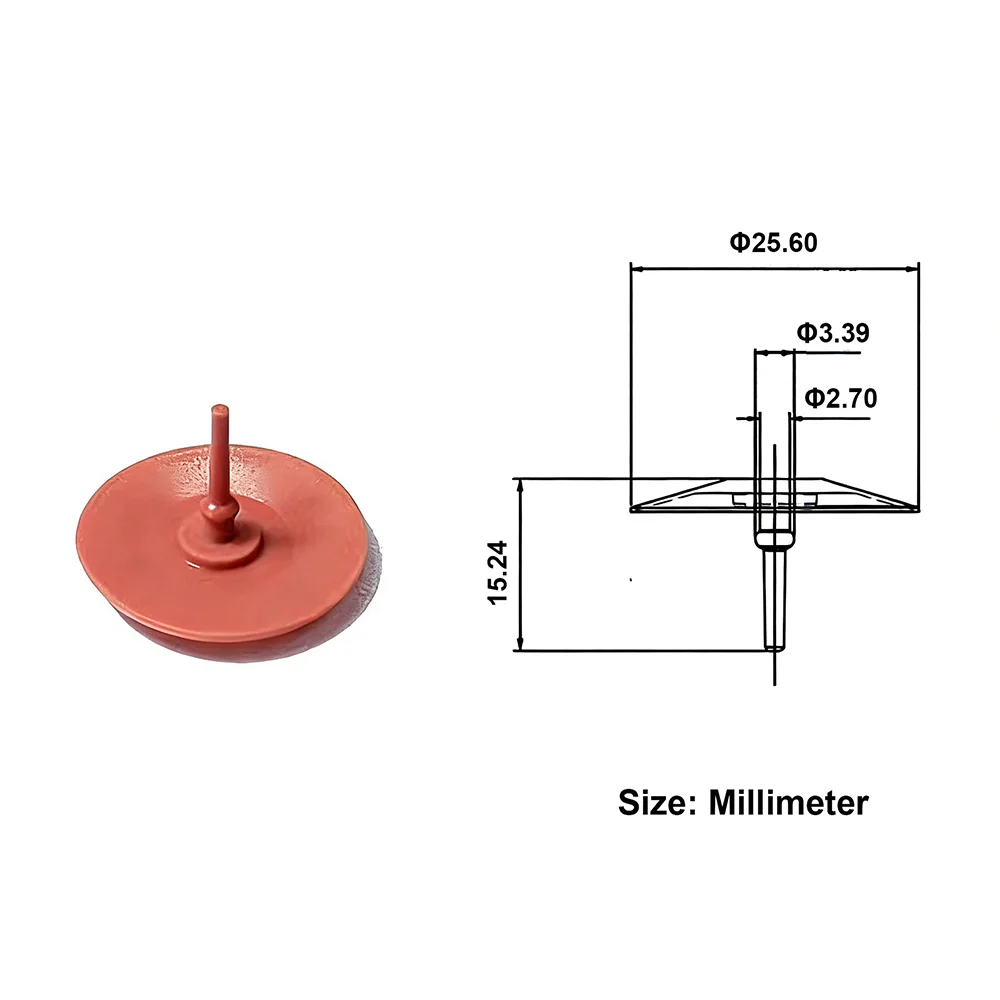 10PCS One Way Rubber Silicone Umbrella Check Valve For Medical Manual Resuscitator