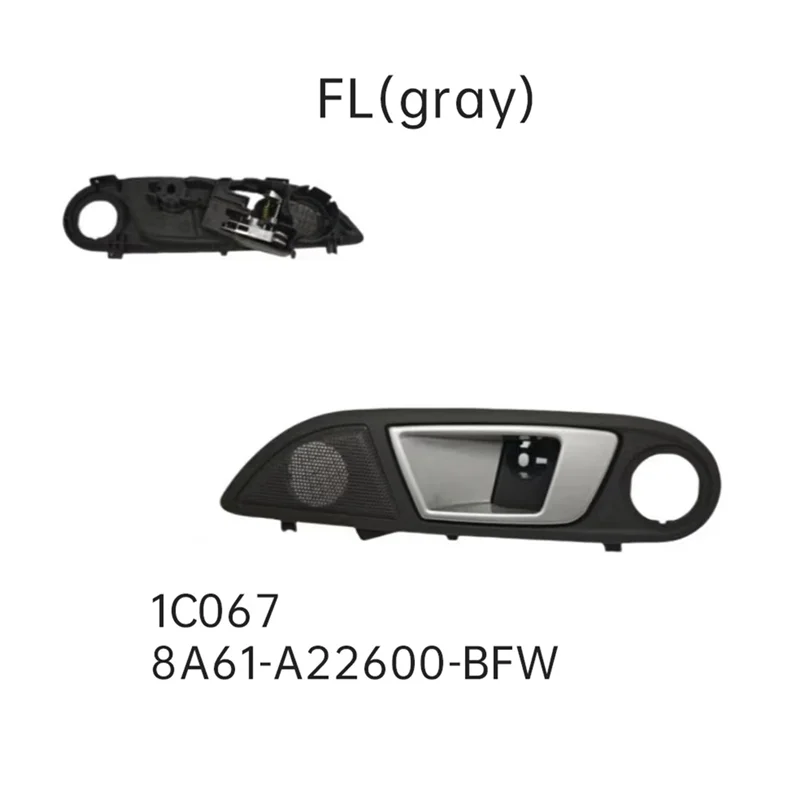 

Car Inner Door Handle Assembly Car Inner Pull Handle 8A61-A22601 8A61-A22600 Forford Fiesta 2009-2014-A08Q
