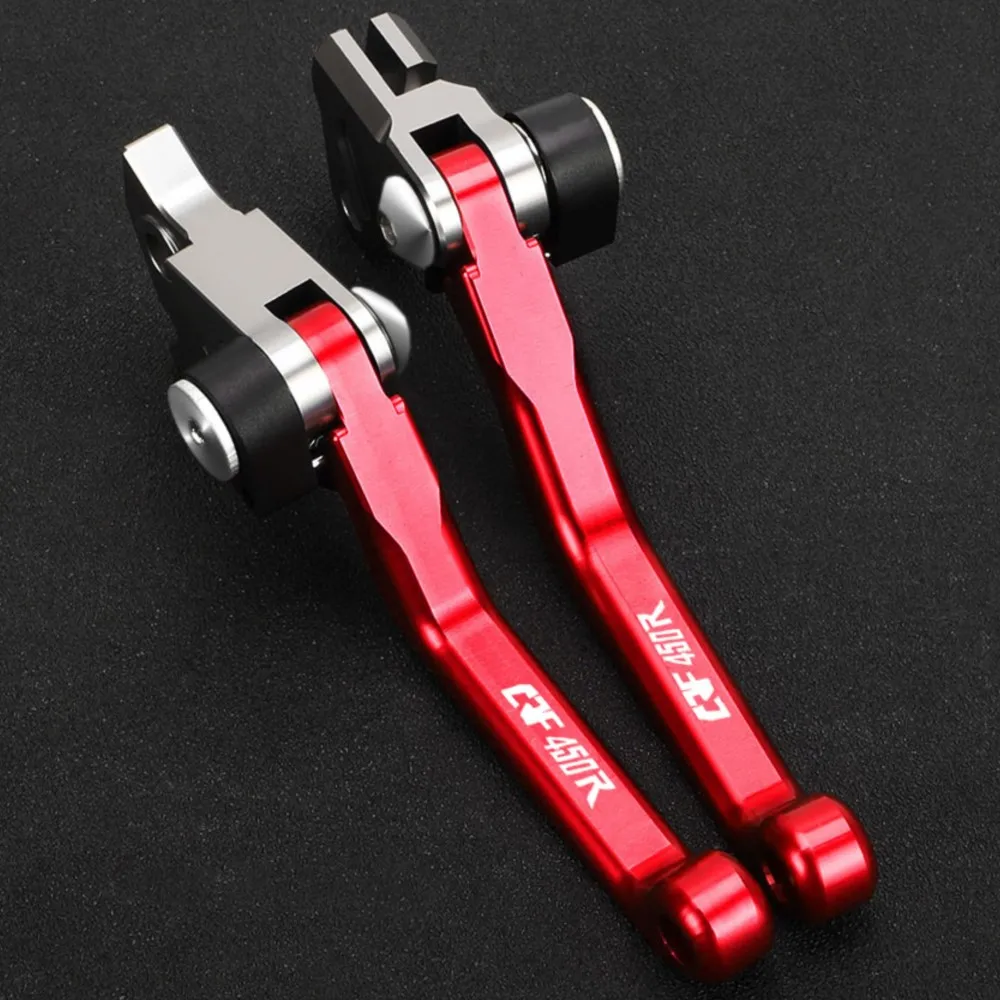 

CRF 450R Motocross Aluminum Alloy Folding Pivot Brake Clutch Levers Handle For HONDA CRF450R CRF450 R 2007-2020 2019 2018 2017