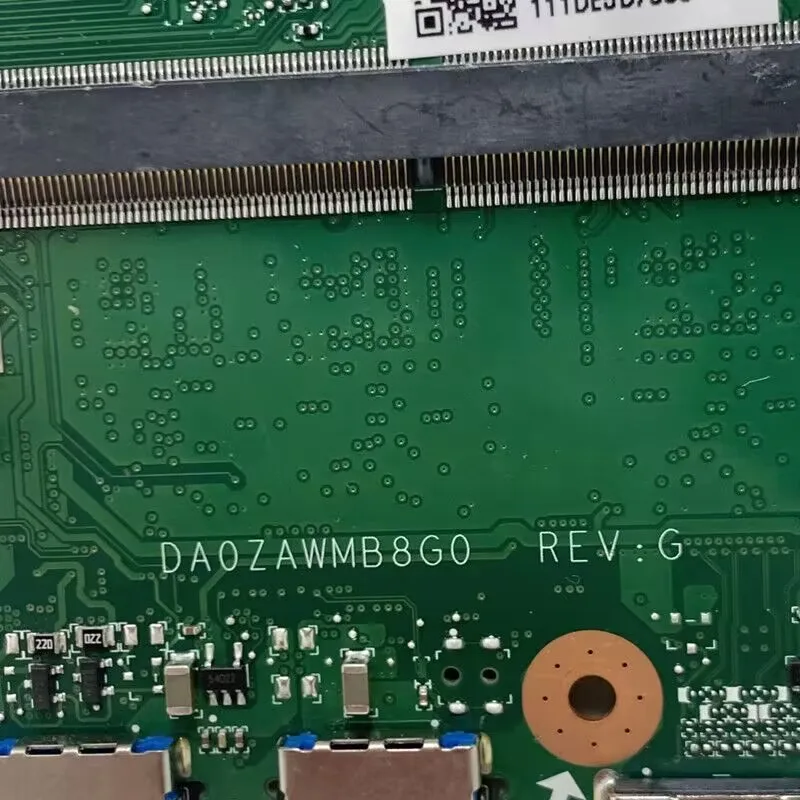 

DA0ZAWMB8G0 With SRGL0 I3-10110U CPU 4GB Mainboard NBHN111002 For Acer A515-54 Laptop Motherboard 100% Fully Tested Working Well