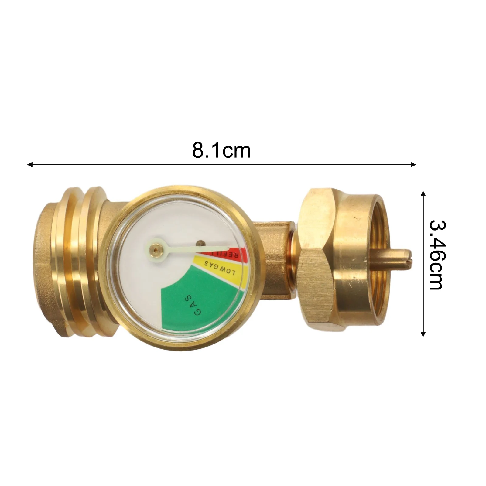 For QCC1 Appliances European Connection Camping Use Outdoor Cooking Yellow Gas Connection Adapter For Appliances