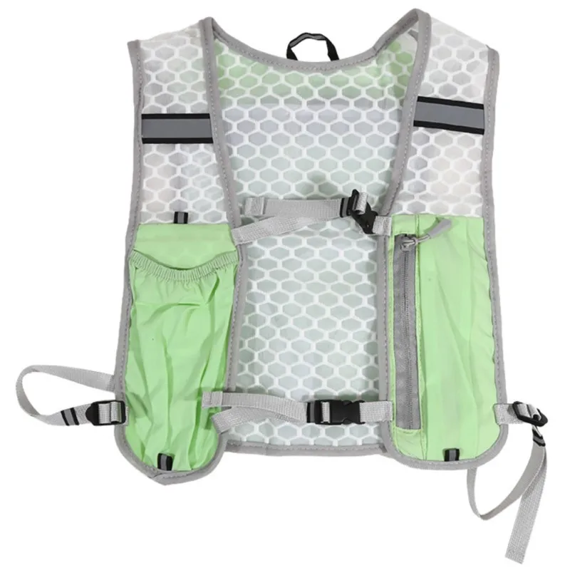 

Ultralight Hydration Vest Breathable Running Backpack With 500ML Water Bottle Portable Hydrating Bag For Men Jogging And Cycling