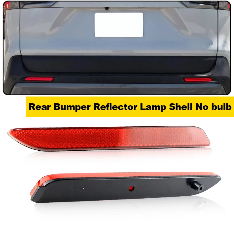 

2 шт. для Toyota RAV4, Harrier, Sienna, EZ, Alphard, Aygo; для Lexus GX470, RX300, 5630, NX, RC — корпус заднего бамперного светоотражателя (без лампы)