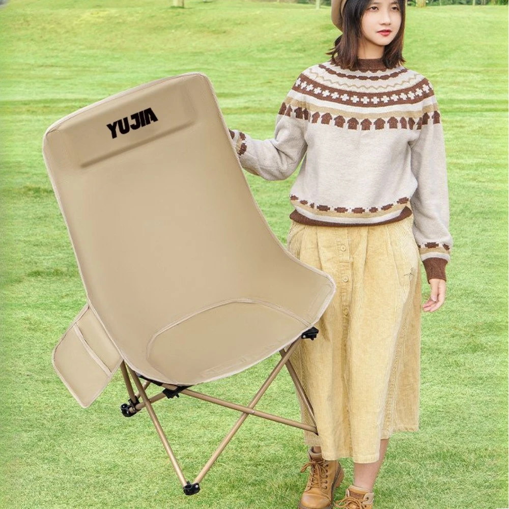 Outdoor Folding Chair, Portabl - Outdoor Camping High Chair recension och pris