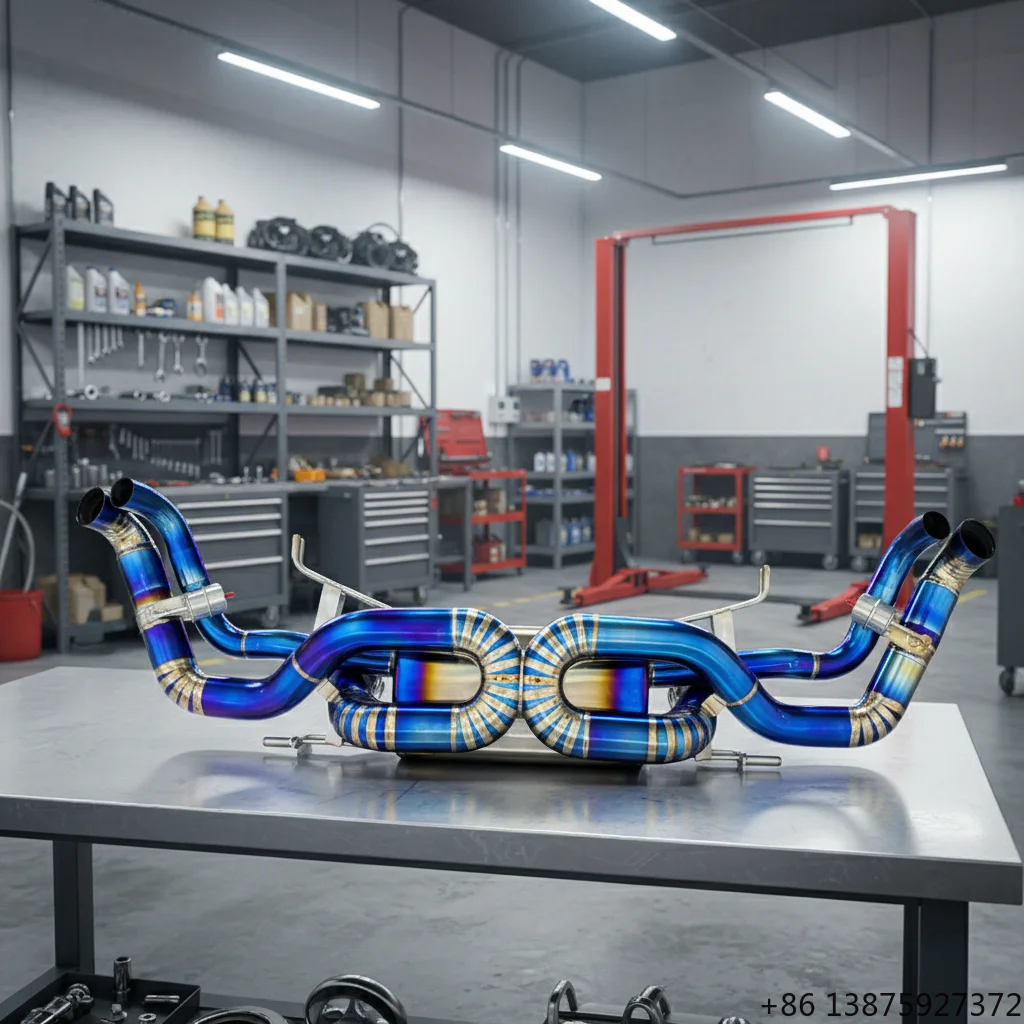

High Performance R8 V8 4.2l V10 5.2l Exhaust System Titanium Alloy Racing Valve Muffler Catback Exhaust Pipe