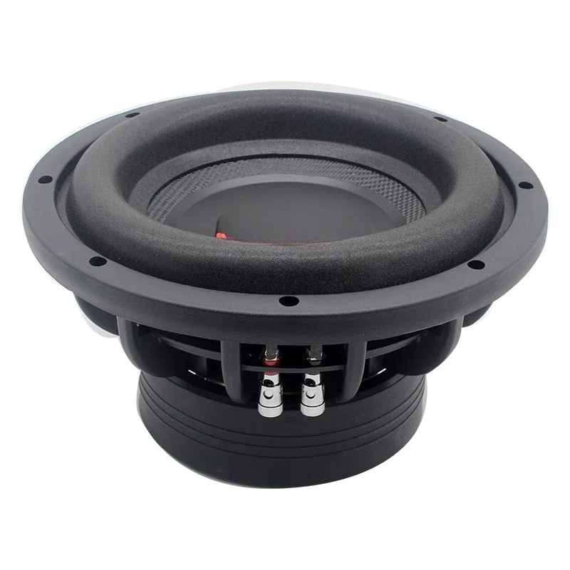 Car audio speaker aluminum frame 10 inch 12 inch double voice coil double magnetic