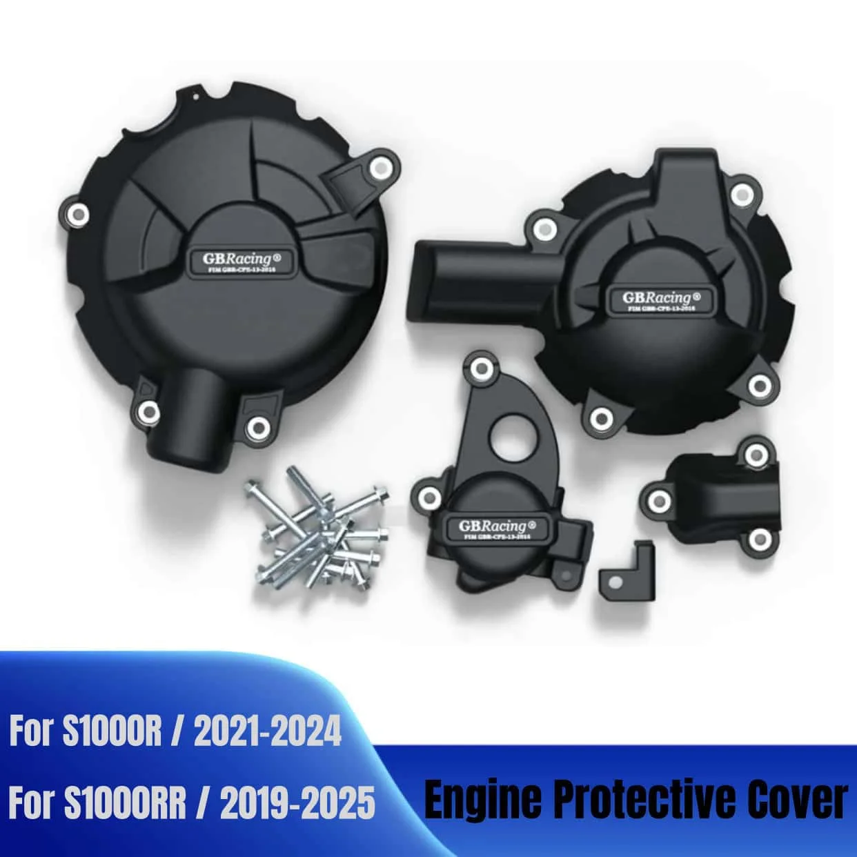 

For BMW S1000RR 2019-2025 S1000R 2021-2024 Engine guard cover For GBRacing S1000RR Motorcycle Engine Protection Cover
