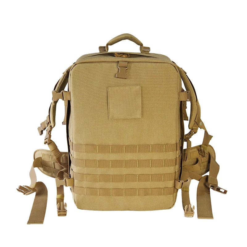 

OEM&ODM Brown Function Travel Camping Hiking Hunting Tactical Backpack Bag