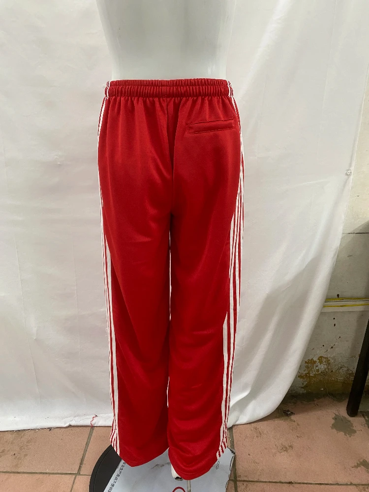 2000er Jahre American Pocket Retro INS Hose Gestreifte High Street Sporthose Kordelzug Taille Hip Hop Dopamin Mode Lose Hosen