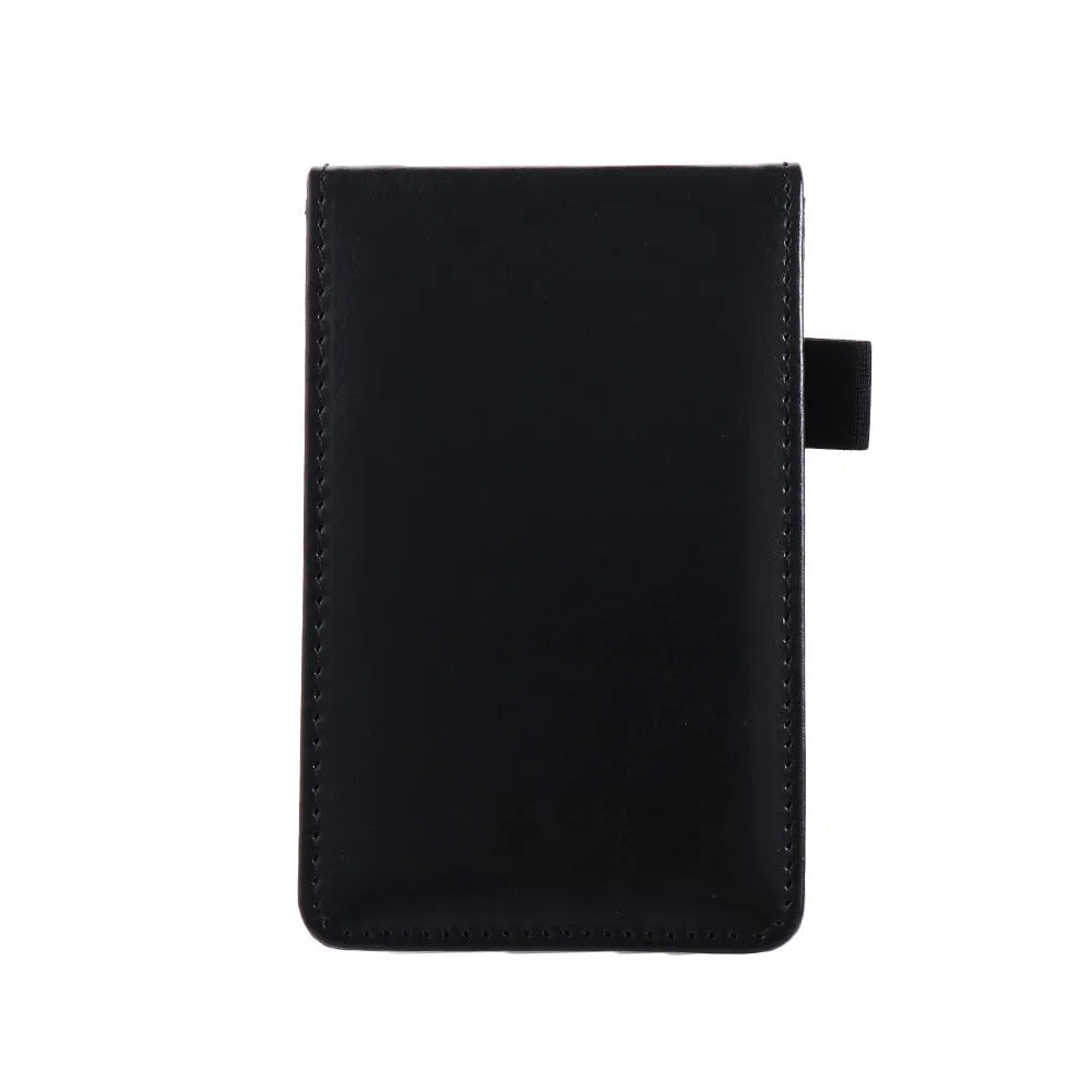 Stationery Office Diary Retro Leather Cover Small A7 Notebook Business Memos Pocket Planner Mini Notepad