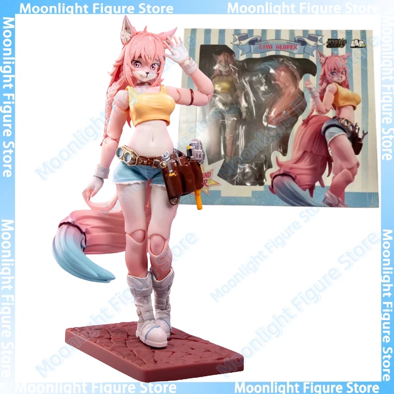 

В наличии LADoTOYS Liya Alopex Candy Land Ver. 1/12 мобильный костюм для девочек, аниме, экшн-фигурка, игрушка, подарочная модель, коллекция