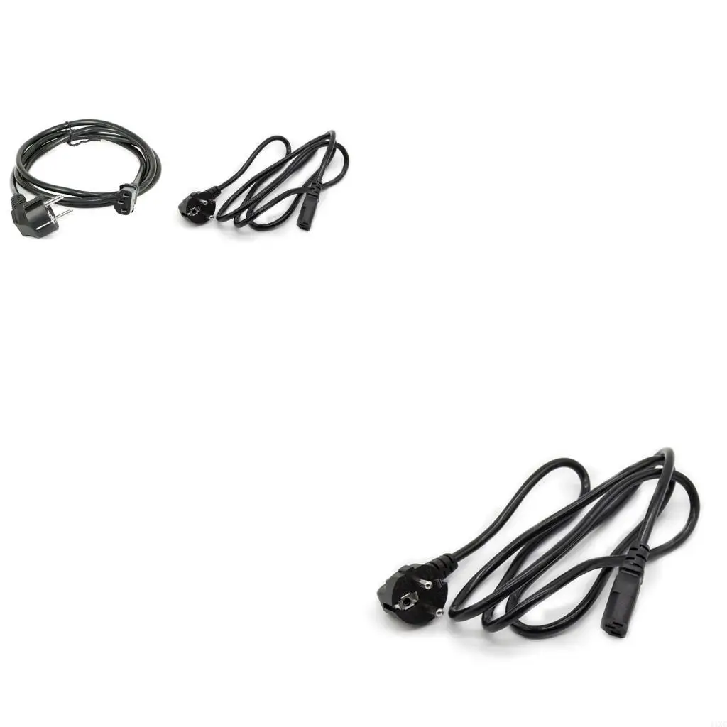 Cable Plug Kettle Computer Power Supply Adapter for Printer Photocopier Screen Treadmills 1M 1.5M 1.8M Long