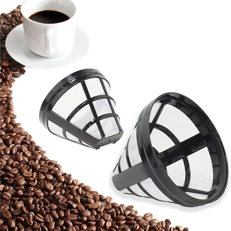 B97A-Reusable Coffee Maker Basket Filter(6 PCS) For Cuisinart Ninja, Fits Most 8-12 Cup Drip Machines