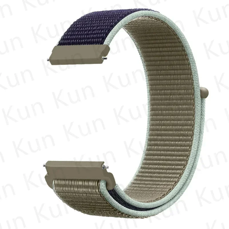 20MM 22MM Armband für Samsung Galaxy Watch 6/5/4/5pro/4/6 Classic/Active 2 Nylon-Schlaufen-Sportarmband Huawei Watch GT 4-2-2e-3 Armband