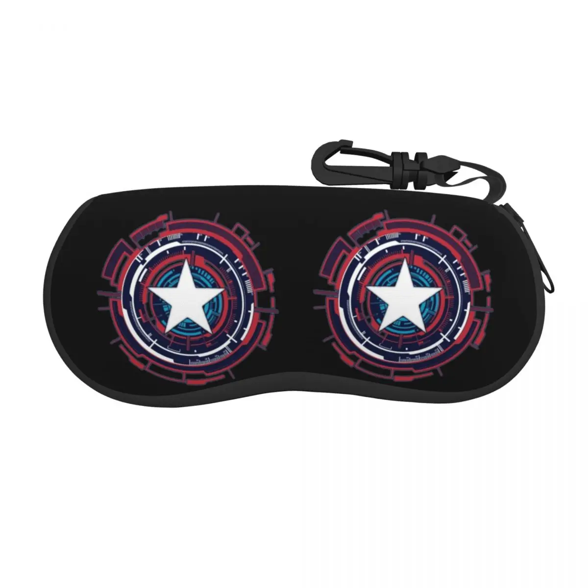 

Kawaii Cartoon Glasses Case Hero Captain America Merchandise Box Glasses Protector Cartoon Eyeglasses Box