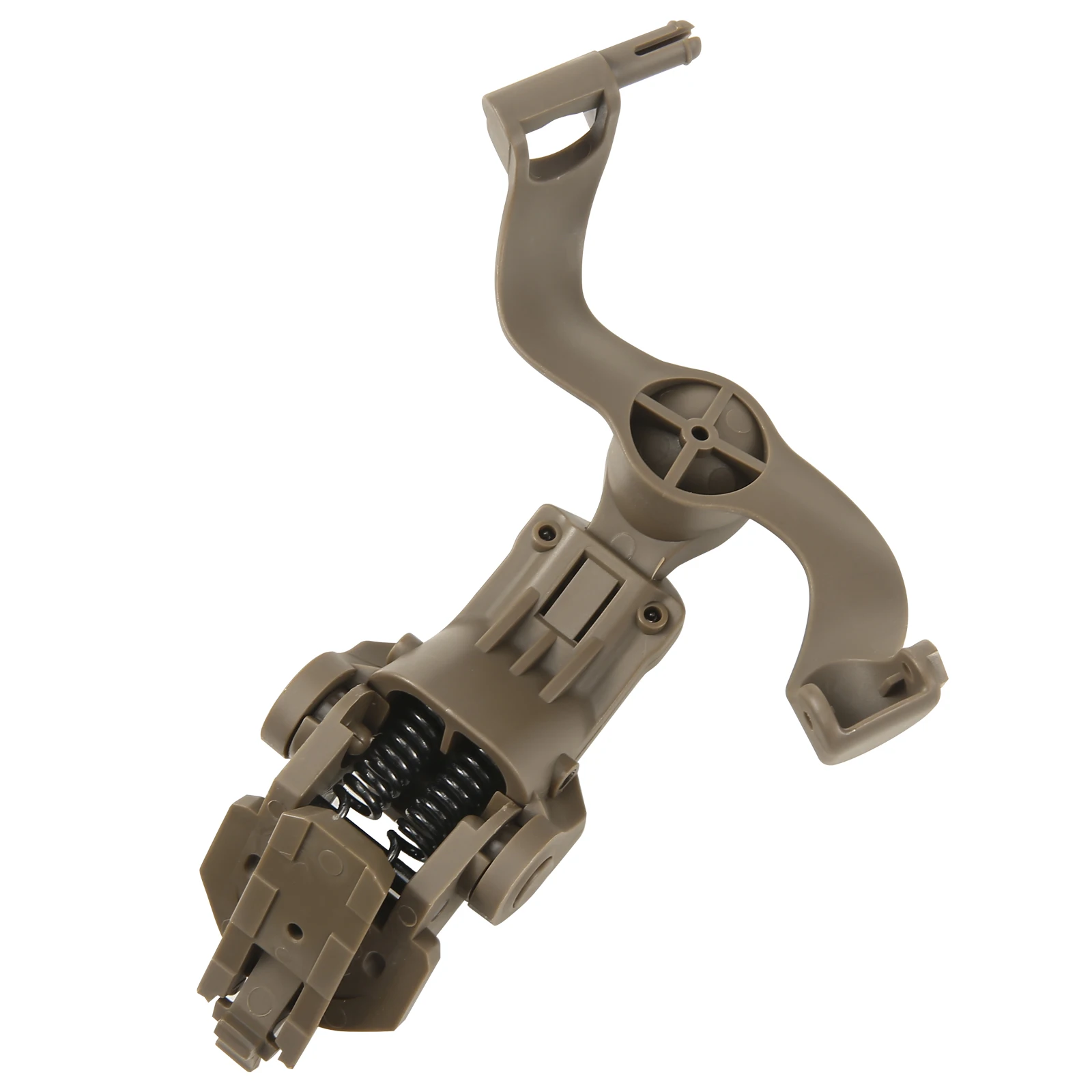 Imagem -05 - Tactical Rail Mount Bracket Adaptador Guia Capacete Rotação de 360 ° Ops Core Arc e Team Wendy M-lok Rail