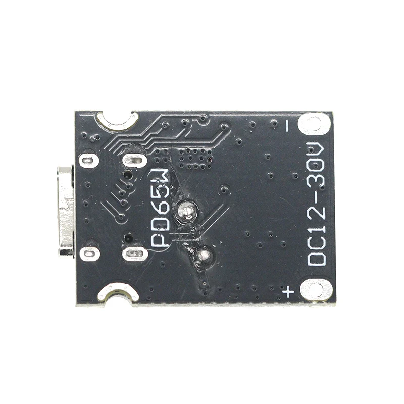 DC-DC Power Buck Module 12-30V to PD2.0/PD3.1 QC3.0 Fast Charging Single USB Charging Converter Board
