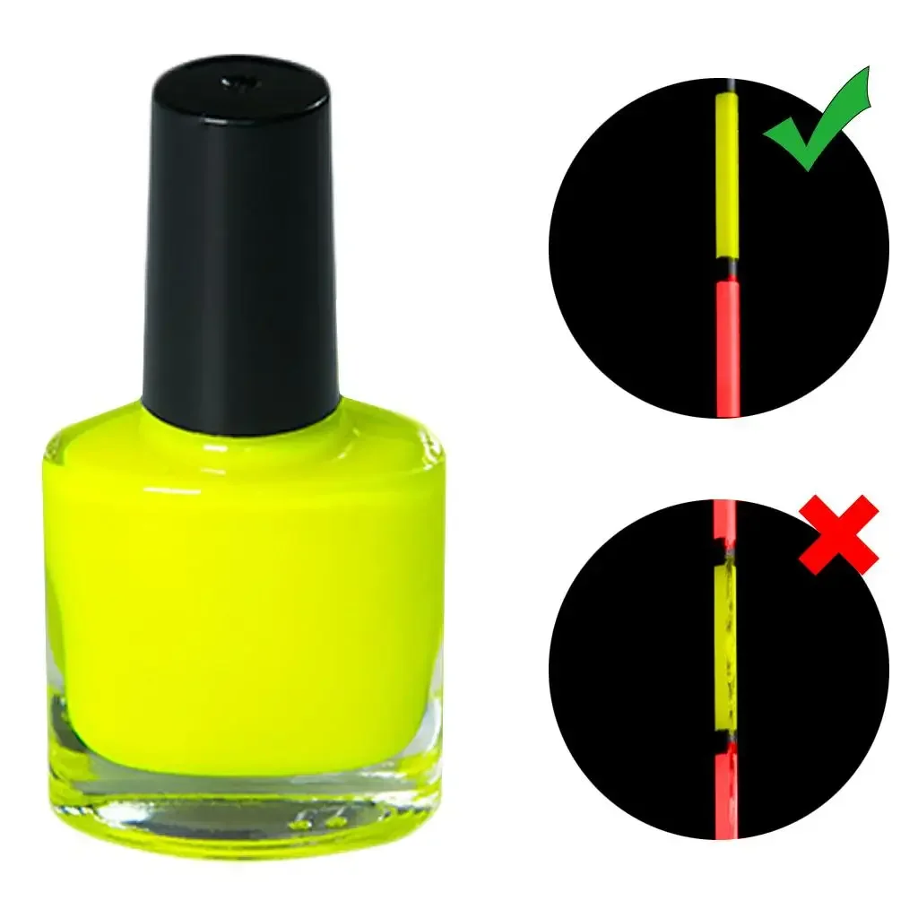 DIY Angeln Float Fluoreszierende Farbe Speziell für Angeln Float Schwanz Reparatur Spray Farbe Sichtbare Float Spitze Schnell trocknende Farbe Farbe – Detail 3