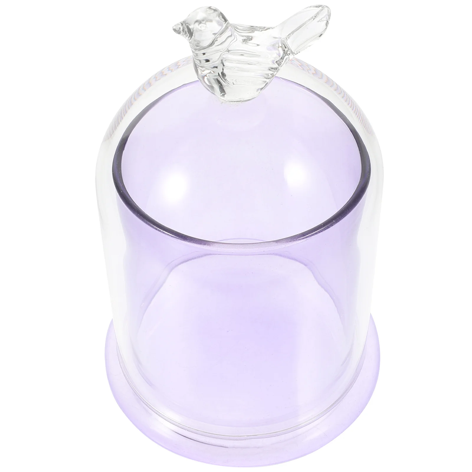 

Aromatherapy Glass Cup Modern Style Decorative Holder Home Decor Romantic Atmosphere Long Lasting Holder with Dome