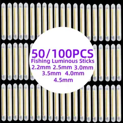Fishing Float Light Stick Fireflies Fluorescent Lightstick Night Float Rod Light Dark Glow Stick Fishing Tackle Accessories
