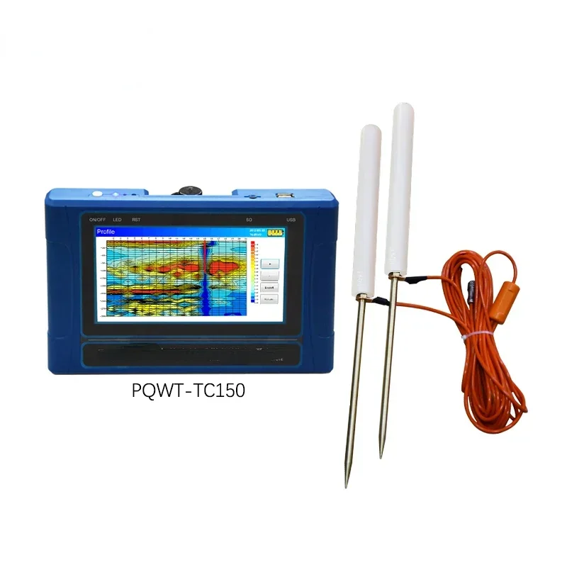PQWT TC150 Borehole Water Detector 150m Water Well Locator Groundwater Detector