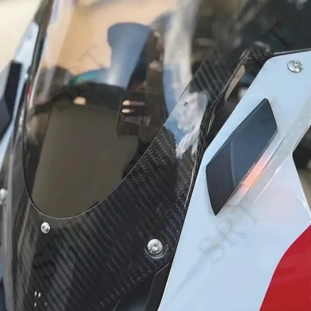 Fit For BMW M1000RR S1000RR M1000 RR S1000 2021-2024 Motorcycle Mirrors Block Off Plate Type Front Turn Signals LED Indicators