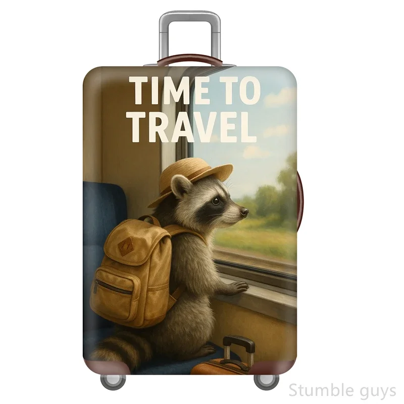 

Защитный эластичный чехол для багажа: прочный, пылезащитный, устойчивый к царапинам, практичный аксессуар для путешествий, для авиаперелетов