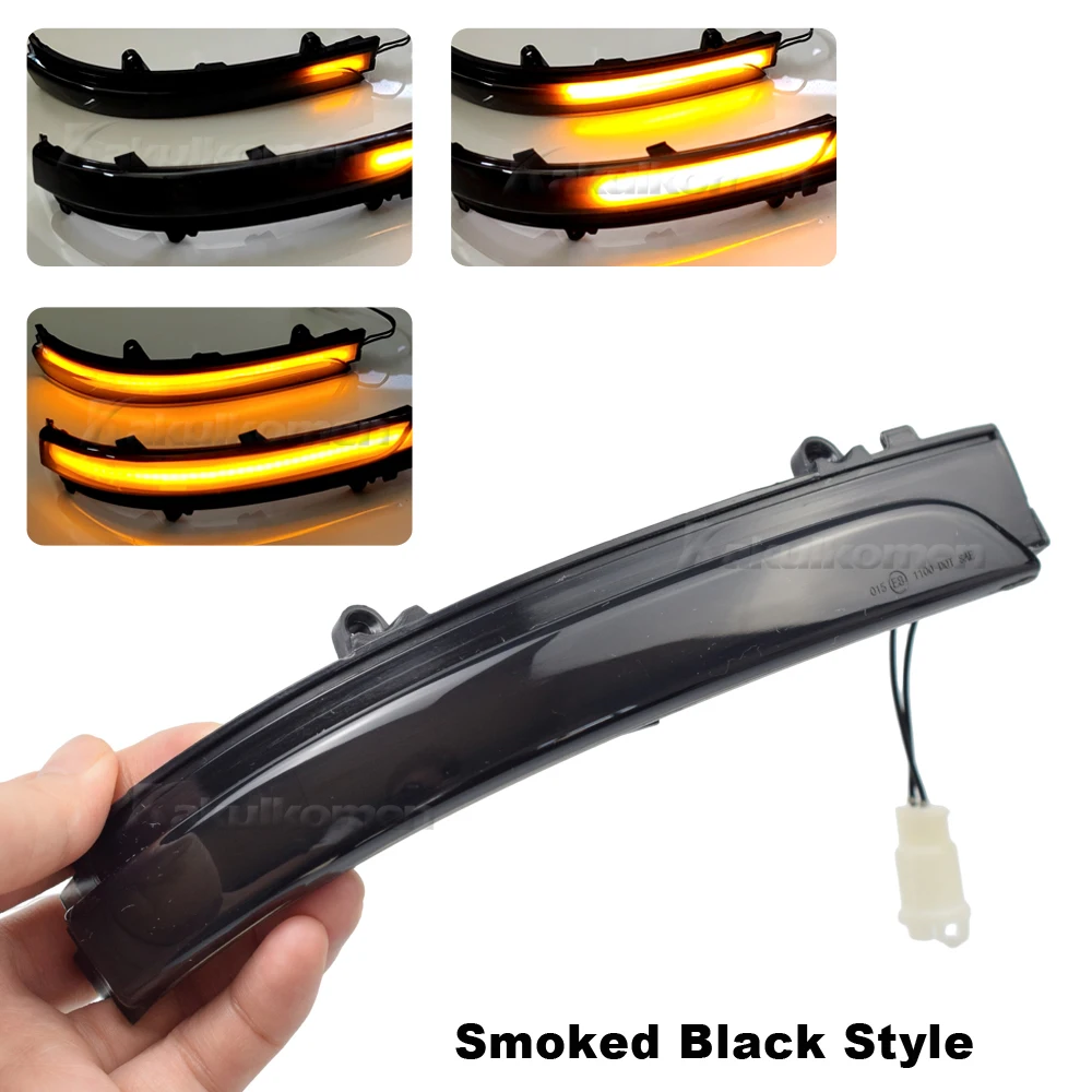 Dynamic Turn Signal LED Rearview Mirror Indicator Blinker Repeater Light For Volkswagen Jetta Mk6 SE GOL Geracao 6/7/8 Fox Xtrem