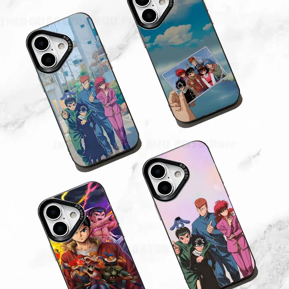 

Yu Yu H-Hakusho Comics Phone Case For IPhone 17 16e 16 15 14 13 12 Pro Max X XR XS MAX Back Cover