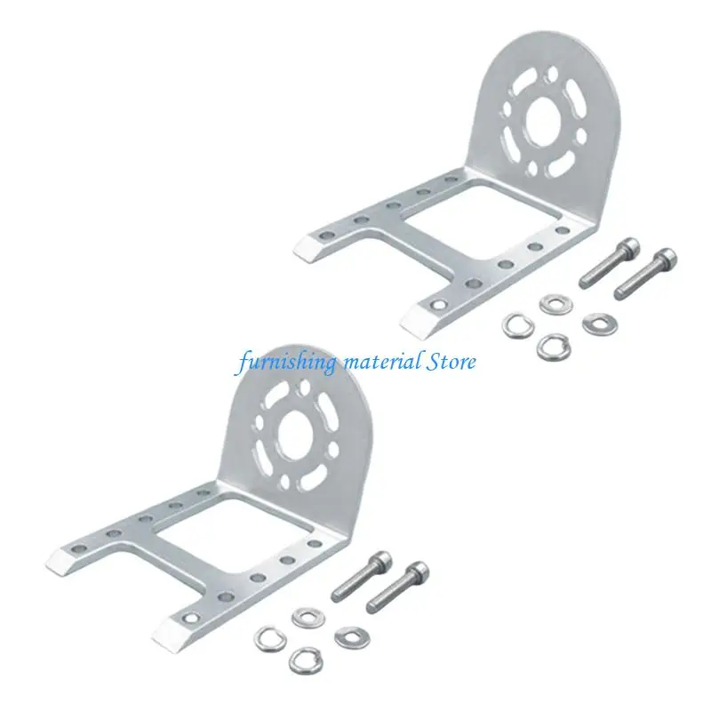 

Y5GD Corrosion Resistant Aluminum Motor Holder Motor Base Smooth Fit for 36/40 Series Motors On Catamaran Watercrafts