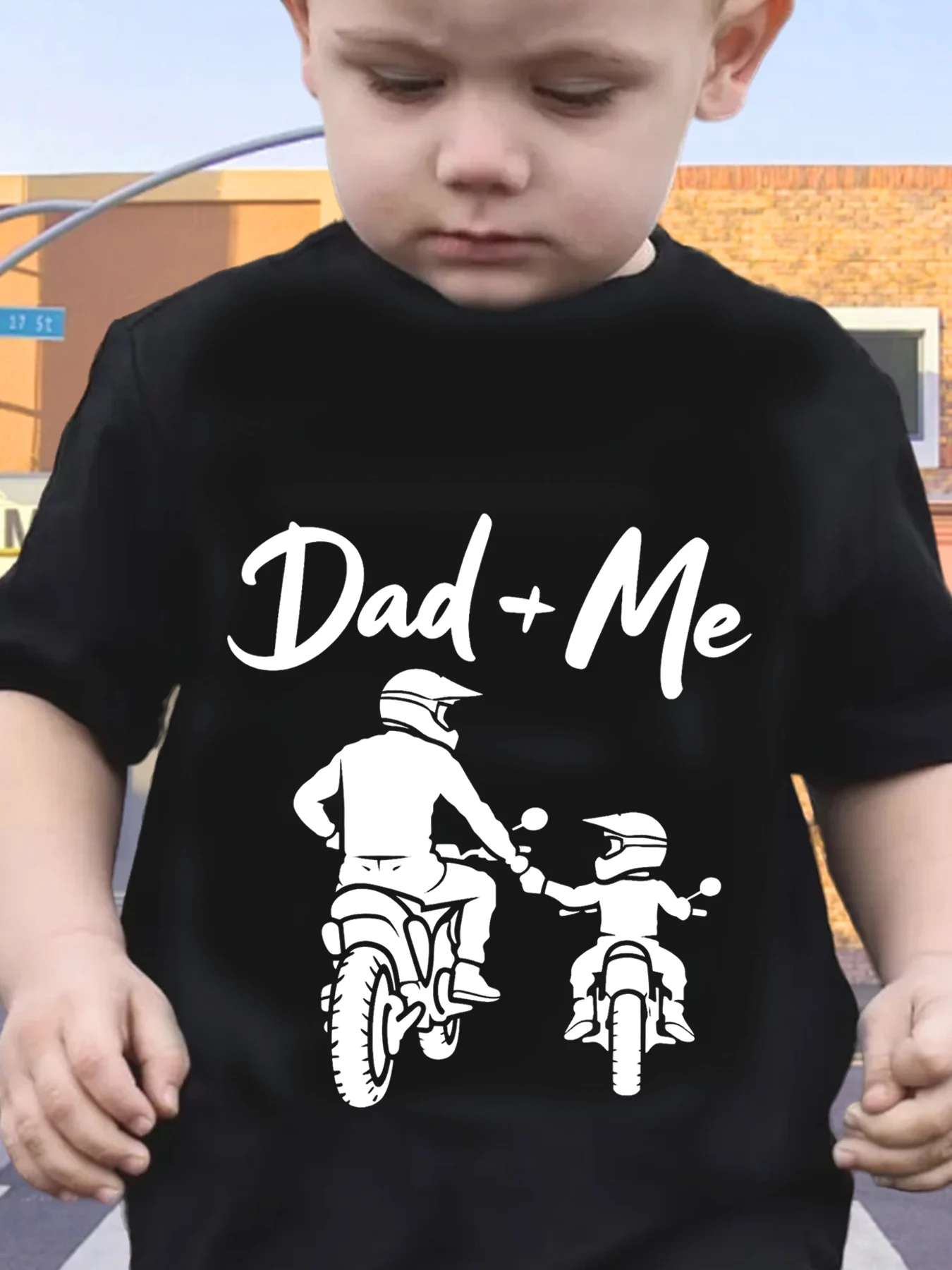 Summer Casual Fashionable and Comfortable Crewneck T-shirt Casual Holiday Birthday Gift for Toddlers  a Must-have for Trendy Cut